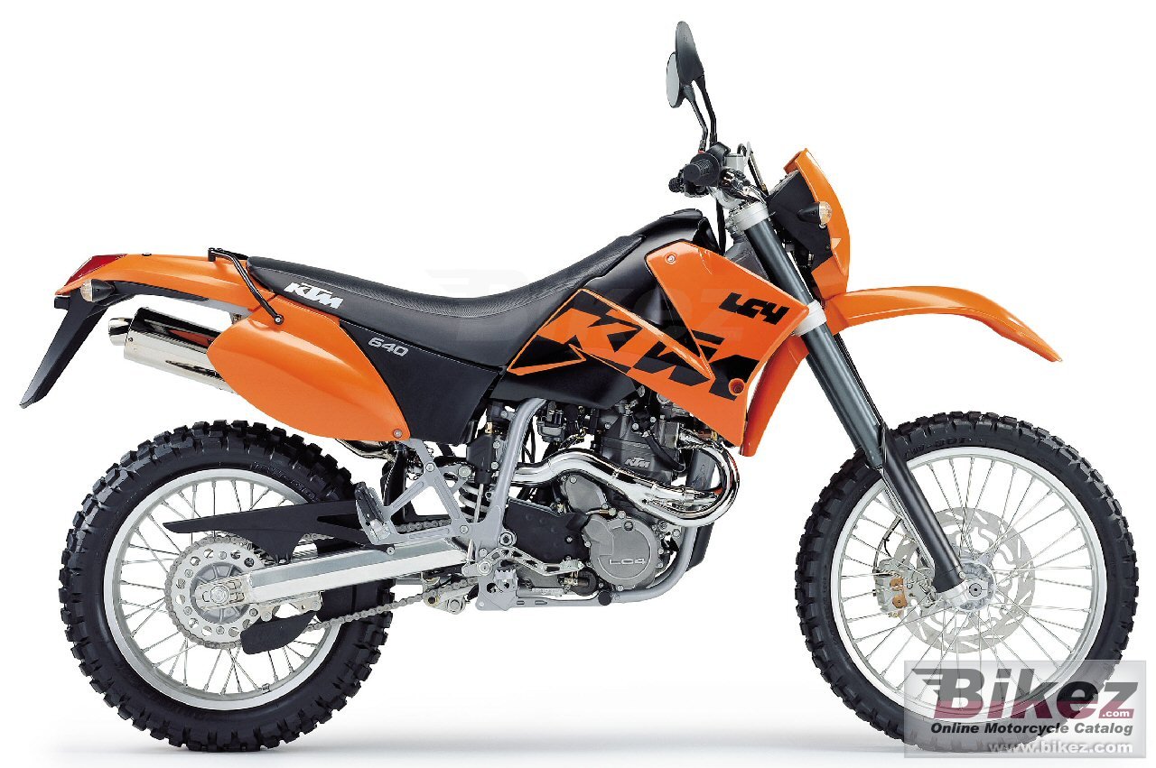 Big The respective copyright holder or manufacturer 640 lc4 enduro picture and wallpaper from Bikez.com